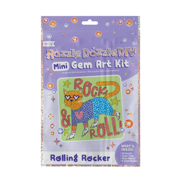 Razzle Dazzle DIY Gem Art Kit - Rolling Rocker