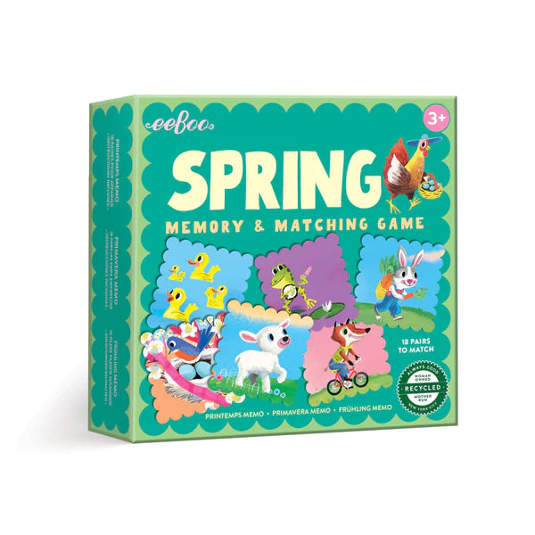 Spring Little Square Memory Game