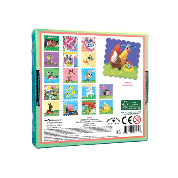 Spring Little Square Memory Game