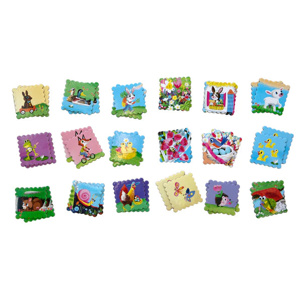 Spring Little Square Memory Game