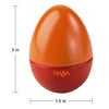 Wooden Musical Eggs, Set of 5